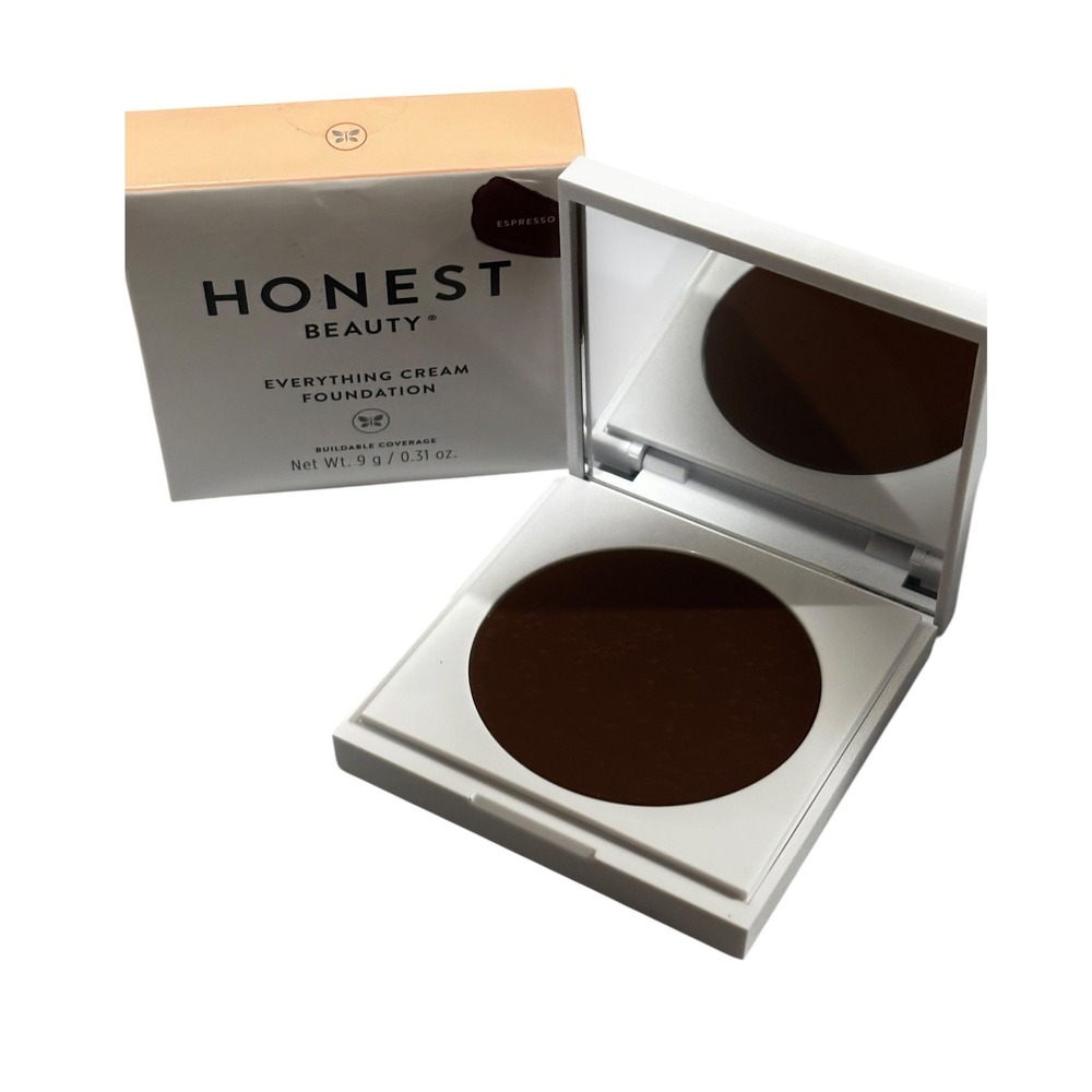 Honest Beauty Everything Cream Foundation Espresso 9g Demi-Matte